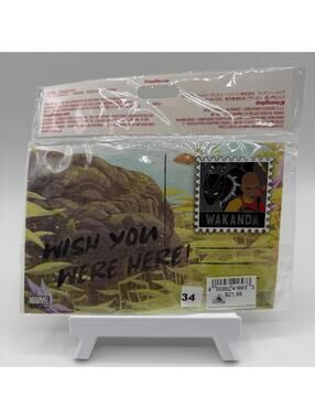 Disney Pin - Black Panther and Okoye - Wakanda Postcard Set - One Family